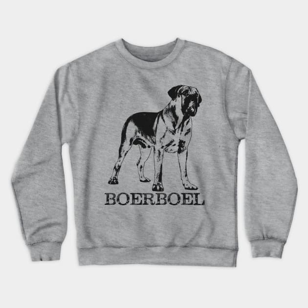 Boerboel - South African Mastiff Crewneck Sweatshirt by Nartissima